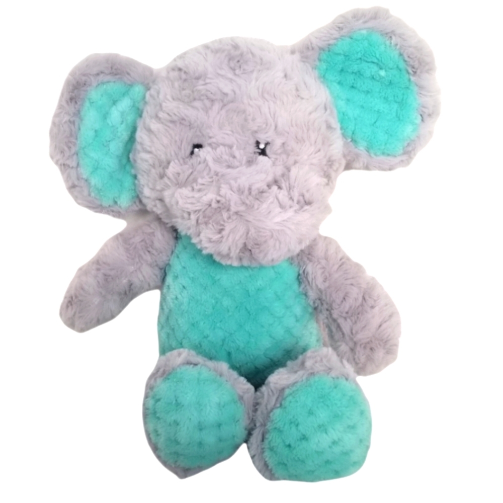 Baby Elephant Plush Doll Rattle/Crinkle Noise Stuffed Animal